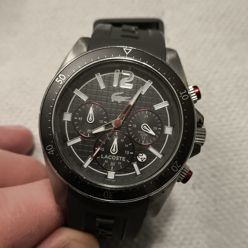Beautiful Lacoste Chrono Rare Edition